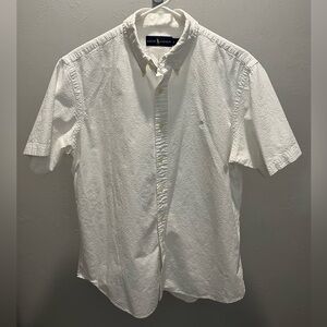 Ralph Lauren Short Sleeve Seersucker Button-Down